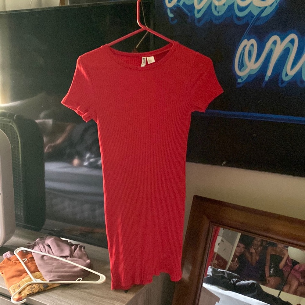 short red dress